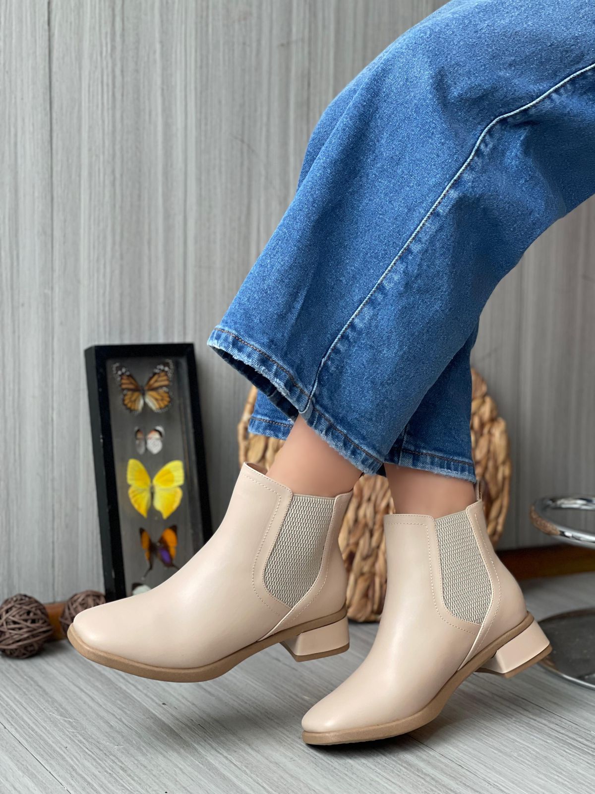 CHELSEE BEIGE LISO - Imagen 4